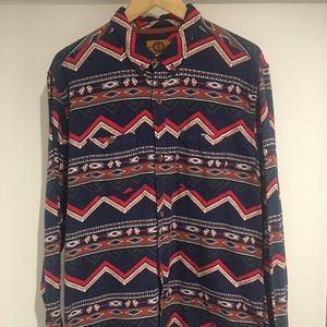 Stapleford Cowboy/Rancher Flannel Shirt (L)